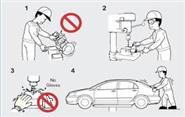 Các quy tắc quy định an toàn trong xưởng ô tô